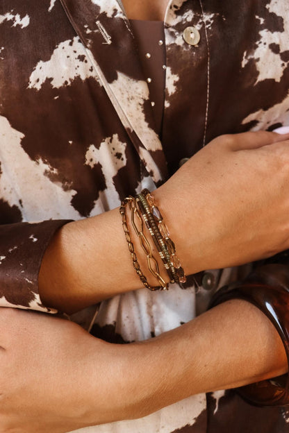 Label Kiki - Copper bracelet gold