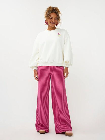 Ydence | Sweater Grow with the Flow | Ecru