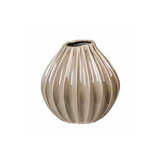 Broste Copenhagen - Wide Vaas Rainy Day 15cm