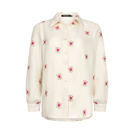 Ydence | Blouse Gabia | Ecru