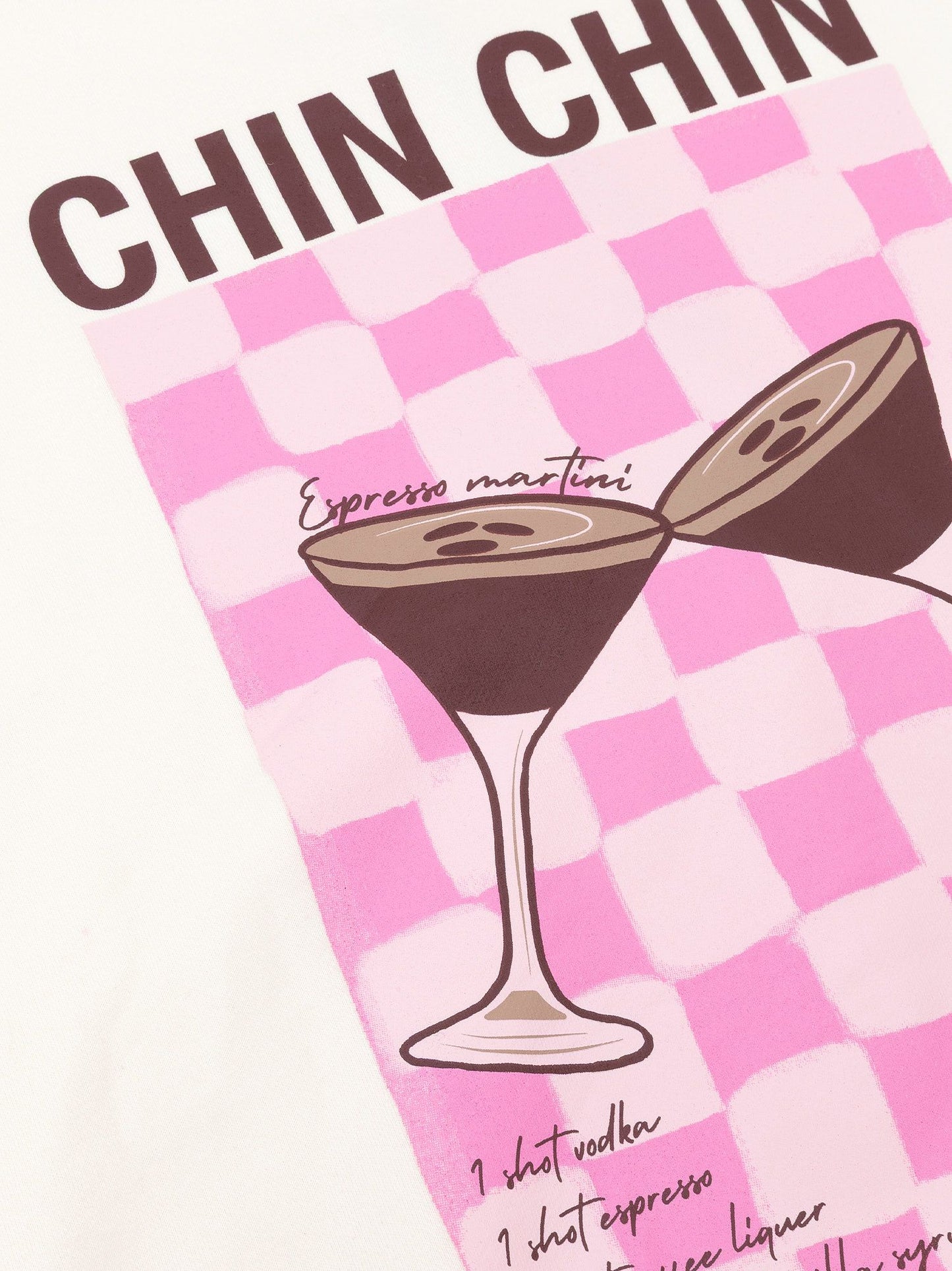 Ydence | Sweater Cheers babe | Ecru