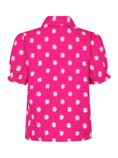 Ydence | Blouse Vivienne | Magenta