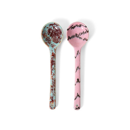 PRE ORDER - HKLIVING - 70s serving spoons - Sprinkle