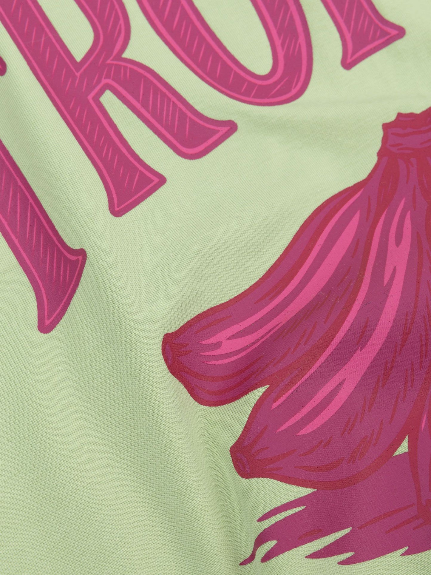 Ydence | T-shirt Tropical | Soft green