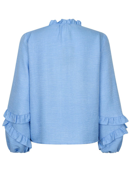 Ydence | Blouse Jacky | Light Blue