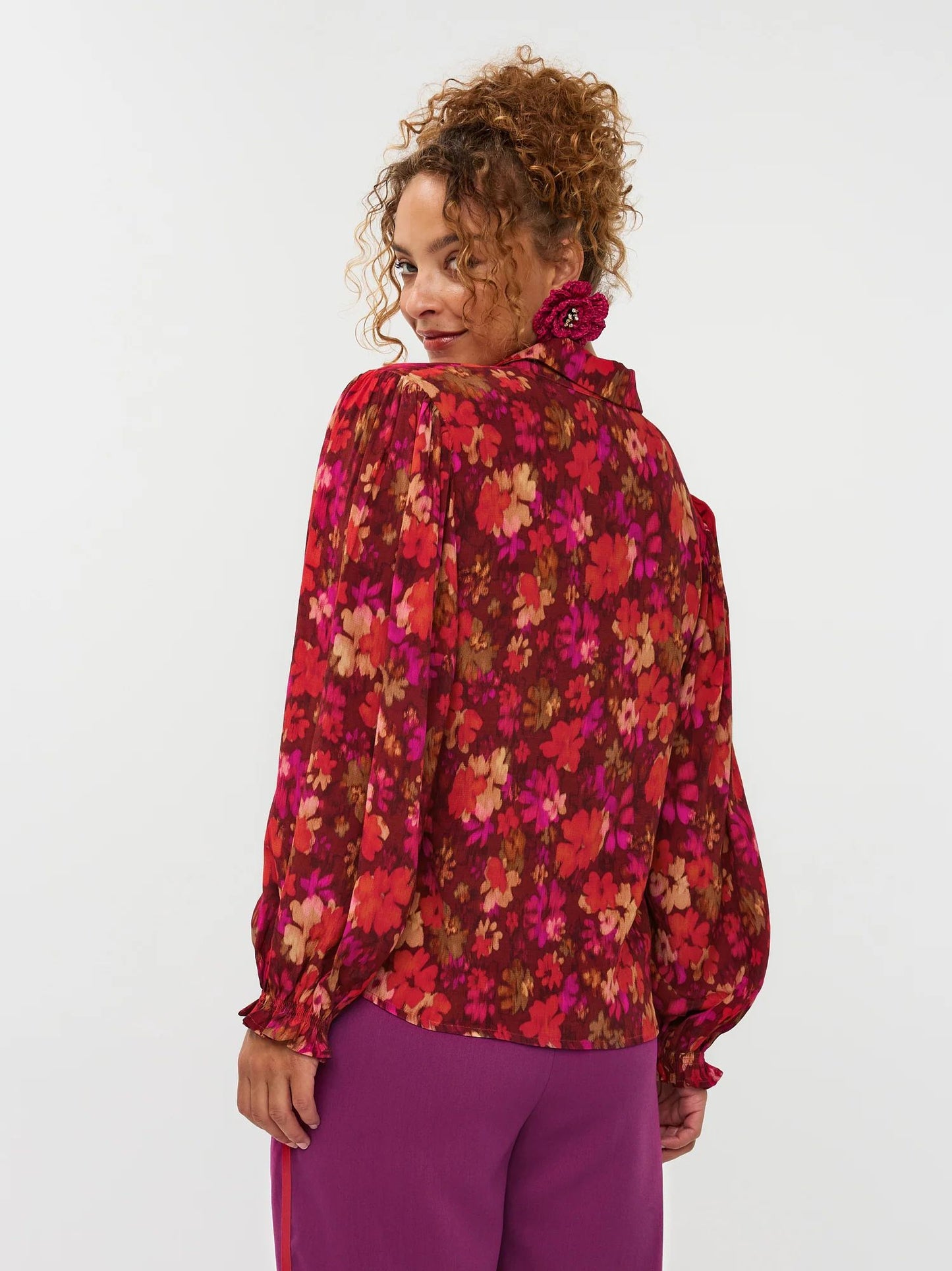 Ydence | Blouse Alyssa | Multi Flower