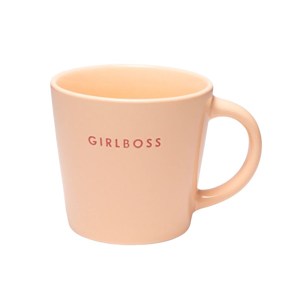 Vondels - Cappuccino mok Girlboss