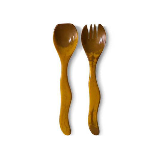 PRE ORDER - HKLIVING - Sla couvert - Ochre