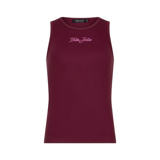 Ydence | Top Très jolie | Burgundy