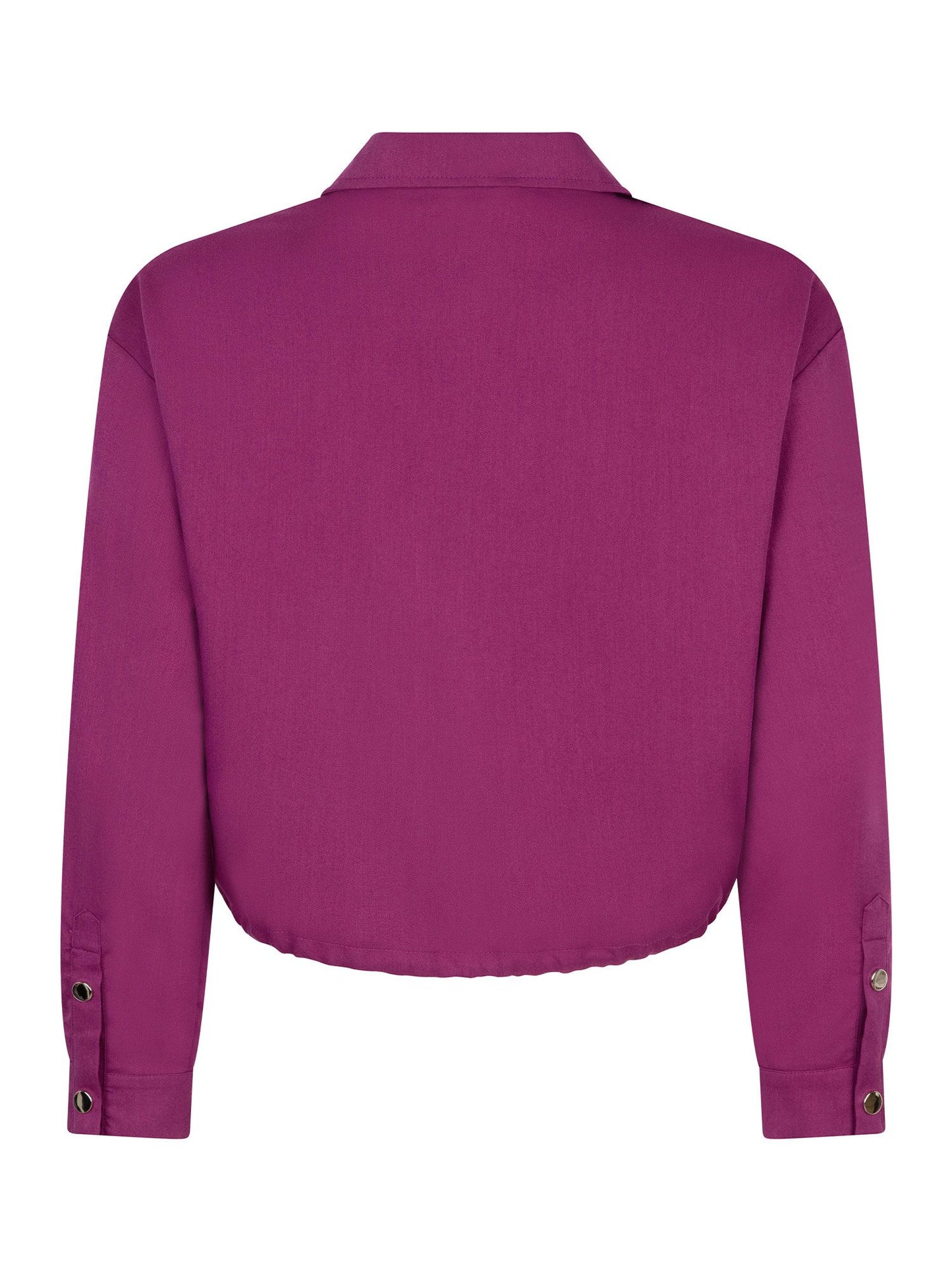Ydence | Blouse Kess | Fuchsia purple/red