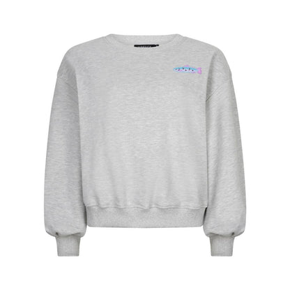 Ydence | Sweater Catch Me | Grey melange