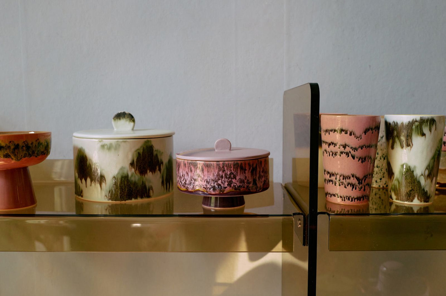PRE ORDER - HKLIVING - 70s Cookie Jar - Tide