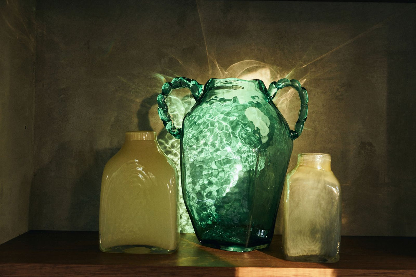 HKLIVING - Atelier glass vase Small - Pale Green