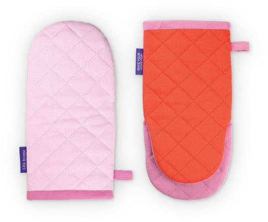 Lifa Home - Ovenwanten Coral Kiss - Set van 2