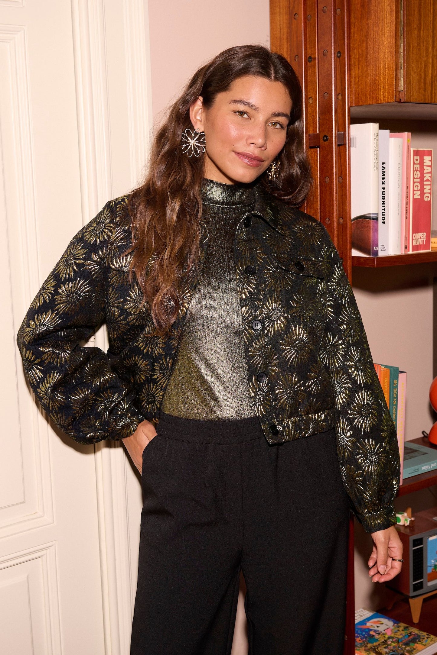 Ydence | Jacket Floria | Gold