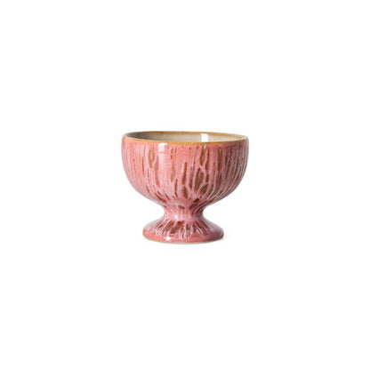 PRE-ORDER - HKLIVING - 70s ceramics: Small coupe - Rhubarb