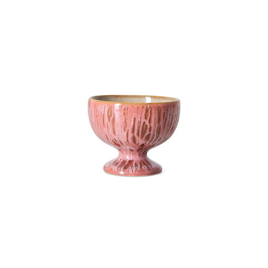 PRE-ORDER - HKLIVING - 70s ceramics: Small coupe - Rhubarb
