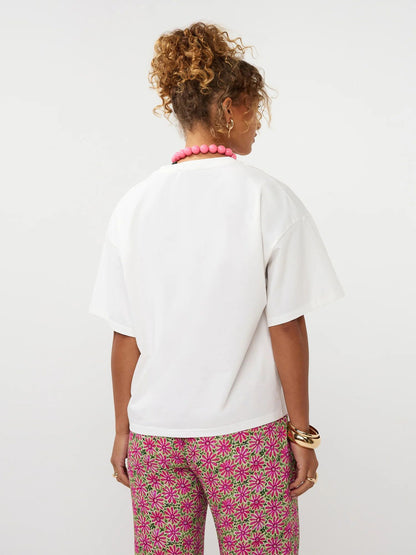 Ydence | T-shirt Juicy bottle | Berry pink