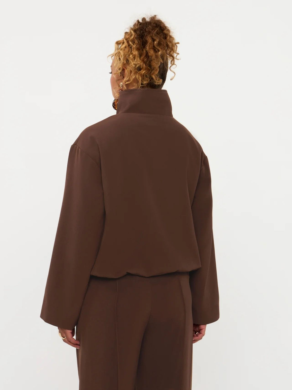 Ydence | Pants Geneve | Dark Brown