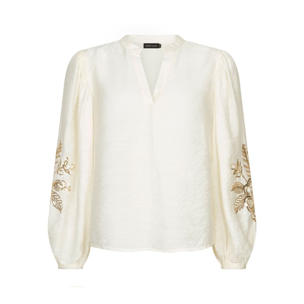Ydence | Blouse Rose | Ecru