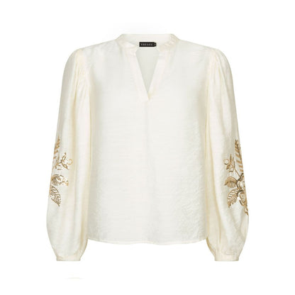 Ydence | Blouse Rose | Ecru
