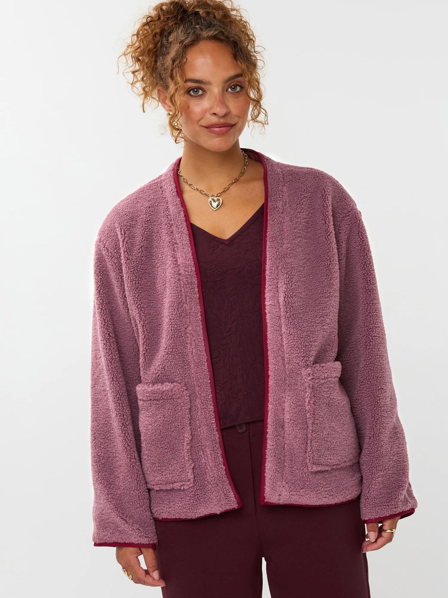 Ydence | Jacket Sally | Mauve