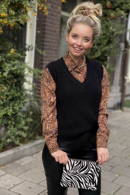 Etui - Zebra Black/White