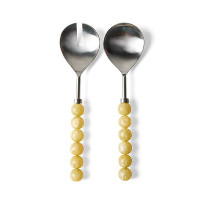 PRE-ORDER - HKLIVING - Salad cutlery - Lemon