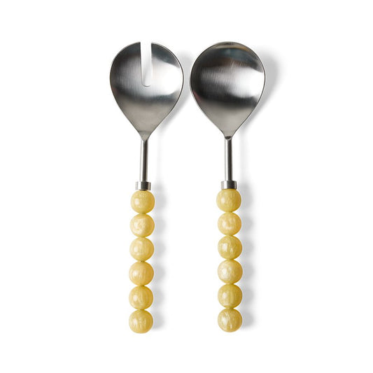 PRE-ORDER - HKLIVING - Salad cutlery - Lemon