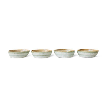 HKLIVING - 70s Pasta Borden set van 2 - Petal