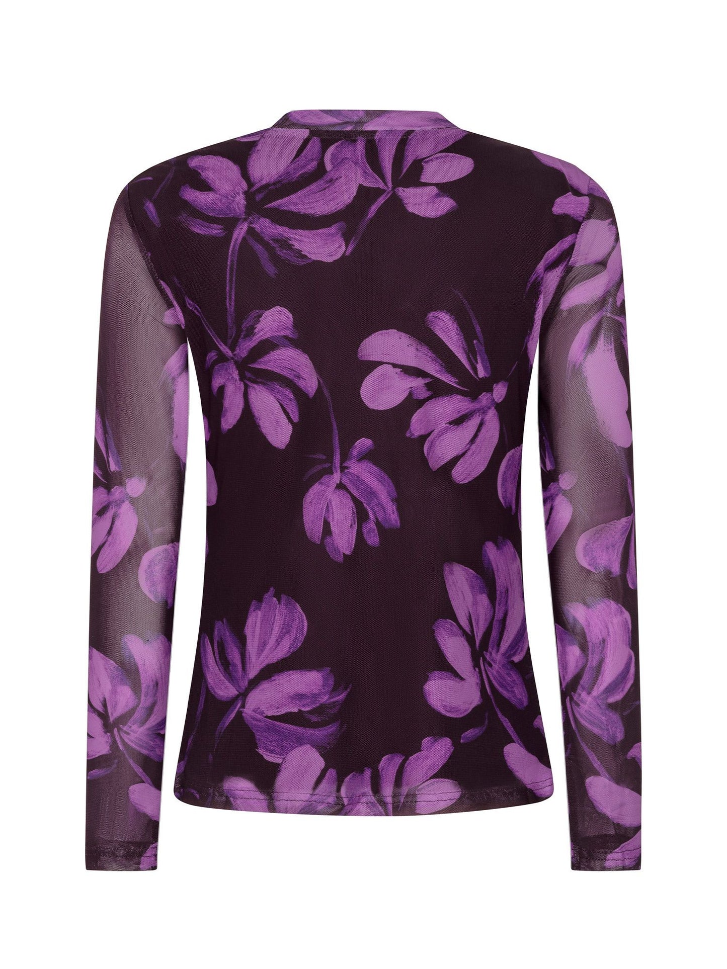 Ydence | Top Willemijn | Plum Flower