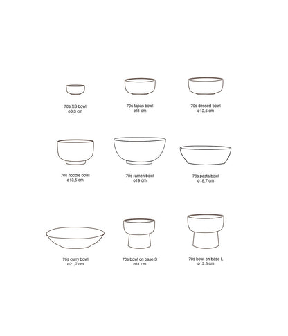 HKLIVING - 70s dessert bowl - Bay
