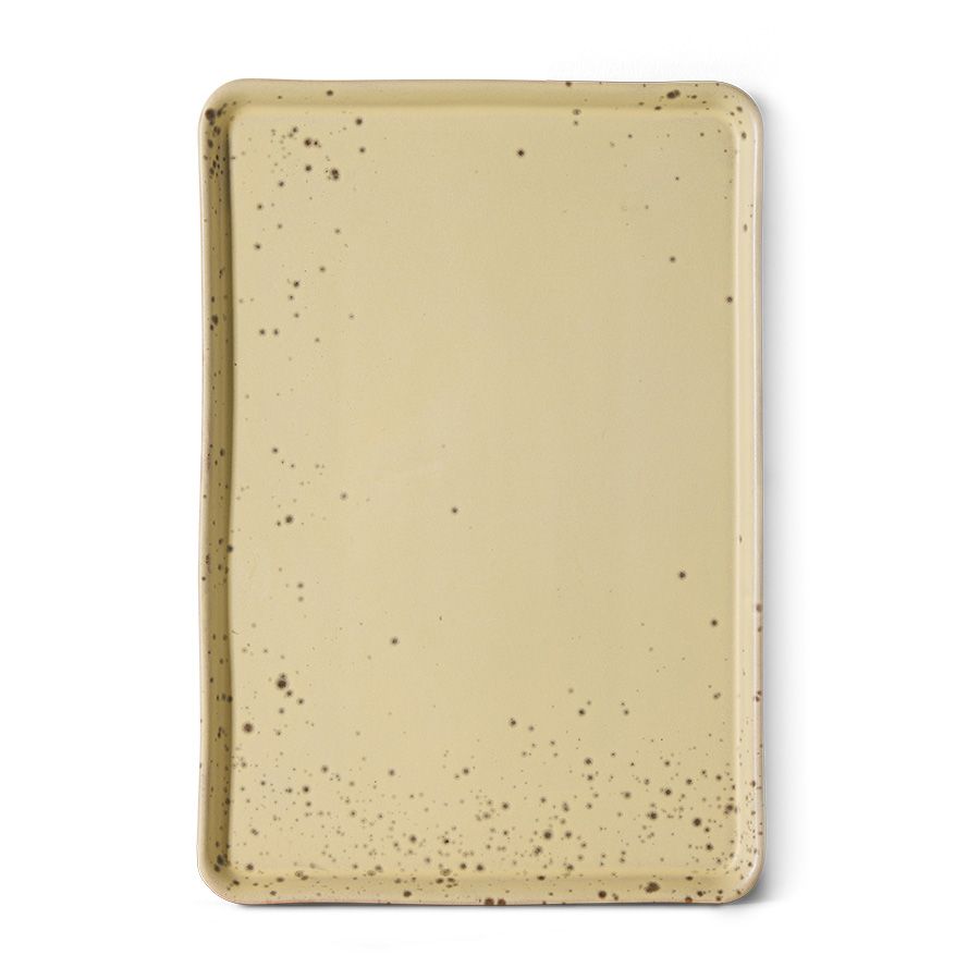 PRE ORDER - HKLIVING - 70s Large Tray - Grit