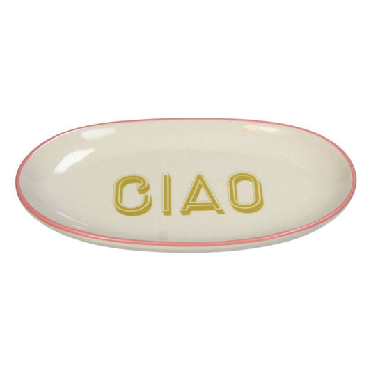Ovaal bordje - Ciao