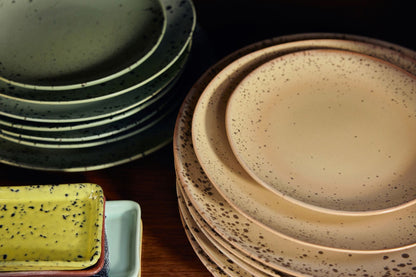 PRE ORDER - HKLIVING - 70s Dessert plate - Grit