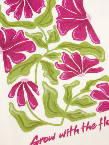 Ydence | Sweater Grow with the Flow | Ecru