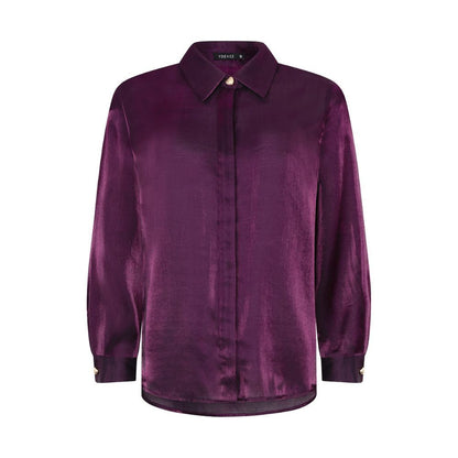 Ydence | Blouse Lindsey | Aubergine