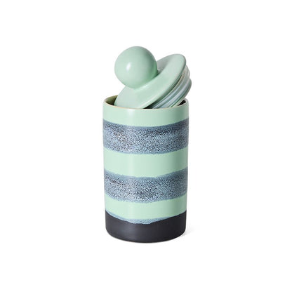 PRE-ORDER - HKLIVING - 70s ceramics: storage jar - River