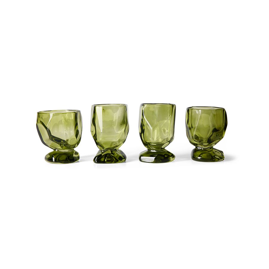PRE ORDER - HKLIVING - Nienke Sikkema Glazen - Emerald