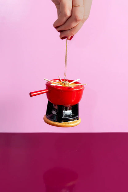 Yup In De Boom - Kaasfondue Kerstornament