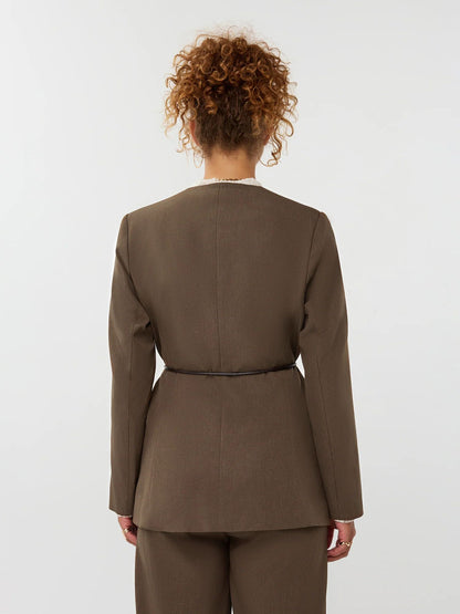Ydence | Blazer Lexie | Mud