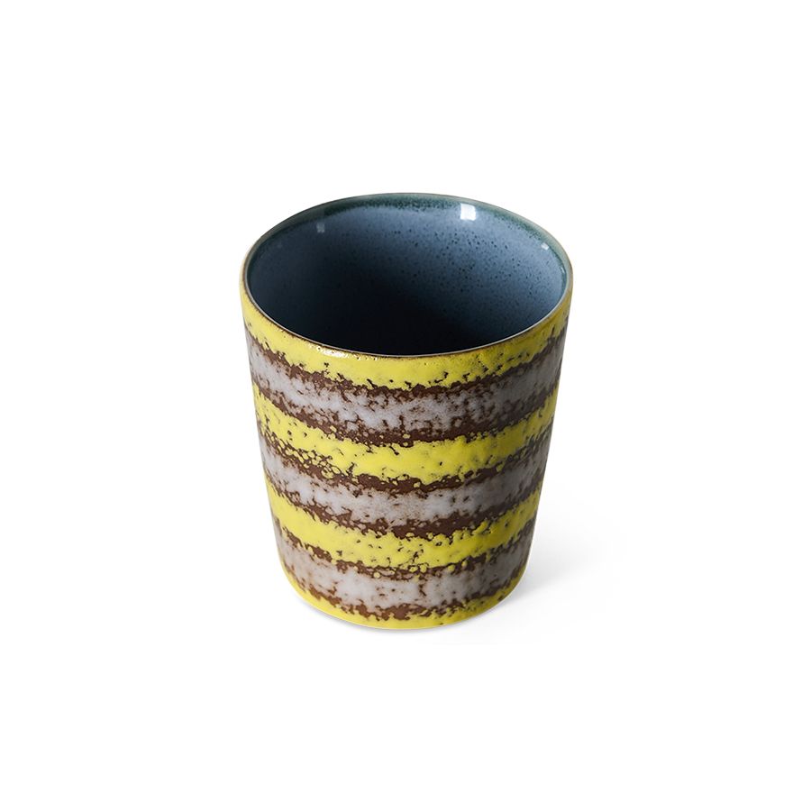 PRE-ORDER - HKLIVING - 70s ceramics: Coffee mug - Layers
