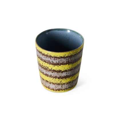 PRE-ORDER - HKLIVING - 70s ceramics: Coffee mug - Layers