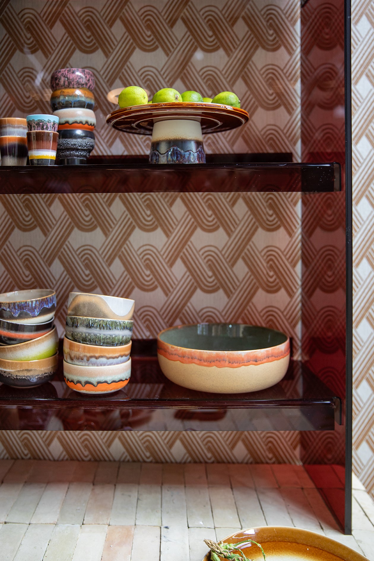 HKLIVING - 70s saladeschaal - Shore