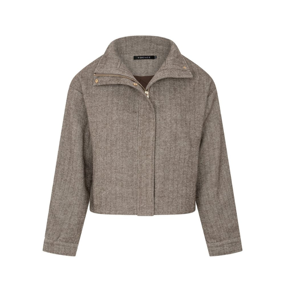 Ydence | Jacket Gemma | Dark Brown