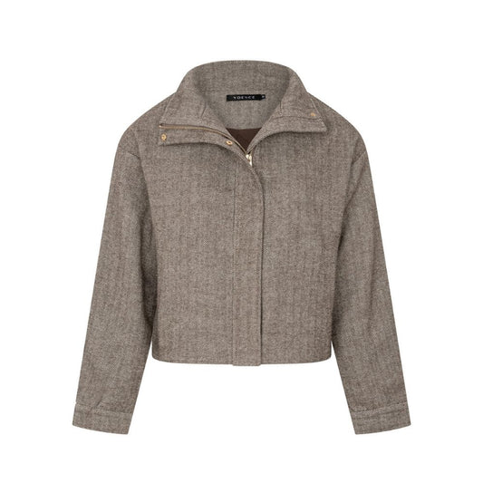 Ydence | Jacket Gemma | Dark Brown