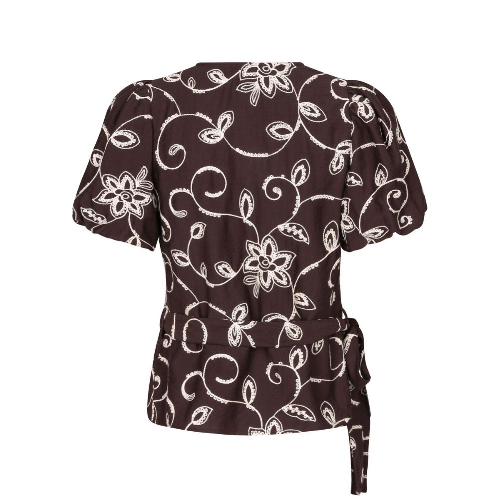 Ydence | Top Nanda | Dark brown