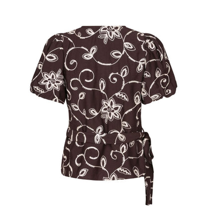 Ydence | Top Nanda | Dark brown