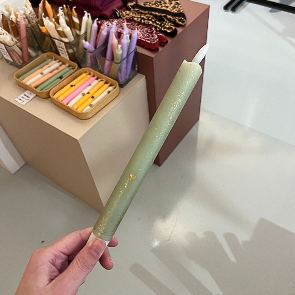 Led kaars - Spark Groen