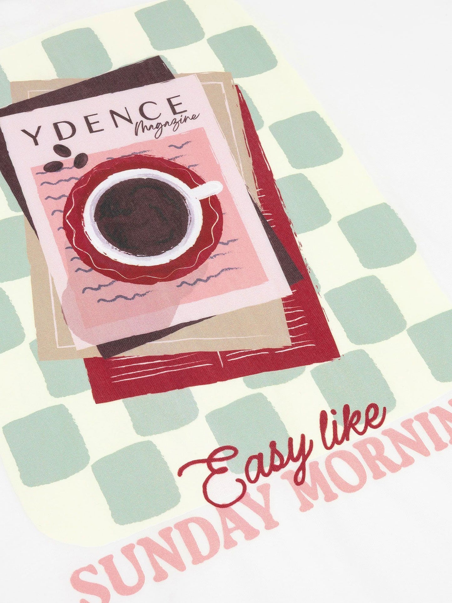 Ydence | T-shirt Sunday mornings | Off-white